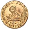 Image 2 : Potosi, Bolivia, gold 1/2 scudo, 1846R, PCGS AU58.