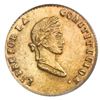 Image 1 : Potosi, Bolivia, gold 1/2 scudo, 1855FP, PCGS MS64.