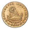 Image 2 : Potosi, Bolivia, gold 1/2 scudo, 1855FP, PCGS MS64.