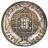 Image 2 : Brazil (Rio mint), 960 reis, Joao VI, 1821-R, struck over an Argentina (River Plate Provinces) "sunf