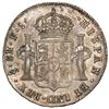 Image 2 : Santiago, Chile, bust 8 reales, Ferdinand VII transitional (laureate "admiral" bust), 1810FJ, NGC MS