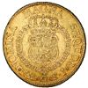 Image 2 : Bogota, Colombia, gold bust 8 escudos, Ferdinand VI, 1757SJ.