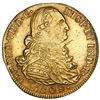Image 1 : Bogota, Colombia, gold bust 8 escudos, Ferdinand VII (bust of Charles IV), 1809JF, NGC AU 55.