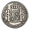 Image 2 : Bogota, Colombia, bust 1 real, Charles III, 1784JJ, rare, NGC Fine details / holed, finest and only 
