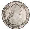 Image 1 : Bogota, Colombia, bust 1 real, Ferdinand VII (bust of Charles IV), 1810JJ, rare, NGC VG 8, finest kn