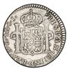Image 2 : Bogota, Colombia, bust 1 real, Ferdinand VII (bust of Charles IV), 1810JJ, rare, NGC VG 8, finest kn