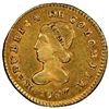 Image 1 : Popayan, Colombia, gold 1 escudo, 1827RU/FM, rare, NGC AU 58, finest and only example in NGC census,