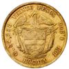 Image 2 : Bogota, Colombia, gold 20 pesos, 1859, very rare, PCGS XF 45.