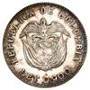 Image 2 : Silver specimen pattern for Bogota, Colombia, 50 centavos, 1951-B, reeded edge, rare, NGC SP 63, fin