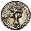 Image 2 : Quiebraxaha (Quiebra Hacha), Cuba, cast silver 2 reales-sized proclamation medal, Charles IV, 1789, 