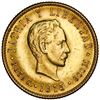 Image 1 : Cuba (struck at the Philadelphia Mint), gold 5 pesos, 1915, Jose Marti, NGC MS 62+.
