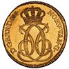 Image 2 : Denmark, gold ducat, Christian VI, 1738, PCGS AU58.