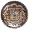 Image 2 : Dominican Republic, proof 5 centavos, 1961, NGC PF 65 Cameo, ex-Rudman (stated on label).