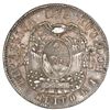 Image 2 : Quito, Ecuador, 5 francos, 1858GJ, NGC AU 55.