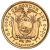 Image 2 : Ecuador (struck in Birmingham, England), gold 1 condor, 1928, NGC MS 61.