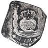 Image 1 : Guatemala, cob 8 reales, 1734J, rare.