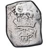 Image 2 : Guatemala, cob 8 reales, (17)46(J), Philip V, very rare.