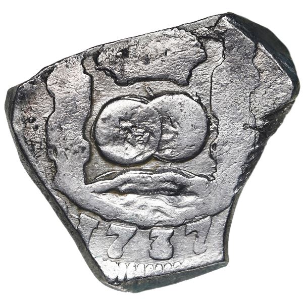 Guatemala, cob 4 reales, 1737(J).