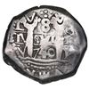 Image 2 : Guatemala, 8 reales, sun-over-mountains countermark (Type II, 1843) on a Lima, Peru, cob 8 reales, 1