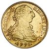 Image 1 : Mexico City, Mexico, gold bust 8 escudos, Charles III, 1778FF, NGC AU details / cleaned.