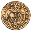 Image 2 : Mexico City, Mexico, gold bust 1 escudo, Philip V, 1733/2F, very rare.