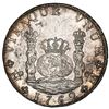 Image 1 : Mexico City, Mexico, pillar 8 reales, Charles III, 1762MM, cross between H and I, UNC details / rev 