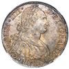 Image 1 : Mexico City, Mexico, bust 8 reales, Charles IV, 1808TH, NGC MS 63.