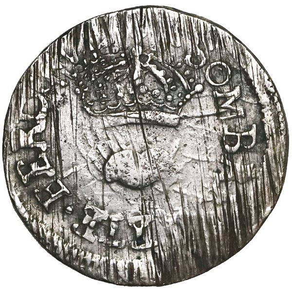 Sombrerete de Vargas, Mexico, 1 real, Ferdinand VII, 1811, denomination 1-R, rare, NGC AU 55, finest