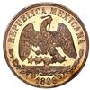 Image 2 : Guanajuato, Mexico, gold 20 pesos, 1896R, NGC MS 64.