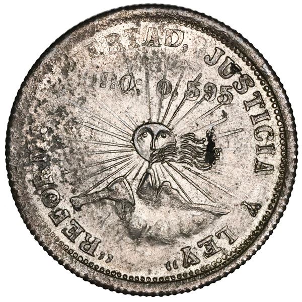 Guerrero, Mexico, 2 pesos, 1914-GRO, NGC MS 61.