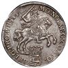 Image 1 : West Friesland, United Netherlands, "rider" ducatoon, 1765/62, PCGS XF45, finest and only example in