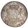 Image 2 : Holland, United Netherlands, 1/2 "rider" ducatoon, 1766, PCGS AU55 ("top pop").