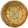 Image 2 : Lima, Peru, gold bust 8 escudos, Charles III, 1780MI, NGC AU 55.