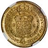 Image 2 : Lima, Peru, gold bust 2 escudos, Charles III, 1783MI, rare, NGC AU 58, finest known in NGC census.