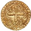 Image 2 : Lisbon, Portugal, gold cruzado, Afonso V (1438-81, struck 1457-81), dot below cross and ringlet in b