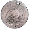 Image 2 : Puerto Rico (under Spain), half dollar, fleur-de-lis countermark (1884) on a USA (San Francisco mint