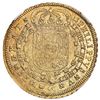 Image 1 : Seville, Spain, gold milled 8 escudos, Phillip V, 1712M, assayer at top right, mintmark at lower lef