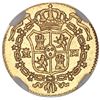 Image 2 : Madrid, Spain, gold bust 1/2 escudo, Charles III, 1774PJ, NGC MS 63.