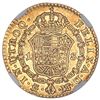Image 2 : Madrid, Spain, gold bust 1 escudo, Charles IV, 1791MF, NGC XF 45.