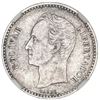 Image 1 : Venezuela (struck at the Brussels mint), 1/2 bolivar, 1879, NGC XF 45.