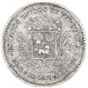 Image 2 : Venezuela (struck at the Brussels mint), 1/2 bolivar, 1879, NGC XF 45.