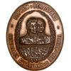 Image 1 : Argentina, bronze oval medal, 1893, by R. Grande, commemorating the reconquest of Buenos Aires from 