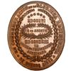 Image 2 : Argentina, bronze oval medal, 1893, by R. Grande, commemorating the reconquest of Buenos Aires from 