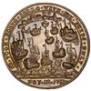 Image 2 : Great Britain, copper-zinc Admiral Vernon medal, 1739, Porto Bello, ex-Adams.