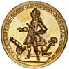 Image 1 : Great Britain, gilt copper-zinc Admiral Vernon medal, 1739, Porto Bello, ex-Adams.