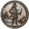 Image 1 : Great Britain, copper-zinc Admiral Vernon medal, 1739, Porto Bello, ex-Adams.
