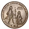 Image 1 : Great Britain, copper-zinc Admiral Vernon medal, 1739, Porto Bello, Vernon and Lezo, ex-Adams (Plate