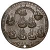 Image 2 : Great Britain, copper-zinc Admiral Vernon medal, 1739, Porto Bello, Fort Chagres, ex-Adams (Plate).