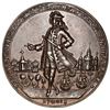 Image 1 : Great Britain, copper-zinc Admiral Vernon medal, 1741, Cartagena, ex-Adams.