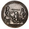 Image 2 : Great Britain, copper-zinc Admiral Vernon medal, 1741, Cartagena, Vernon, Lezo and Ogle, ex-Adams.